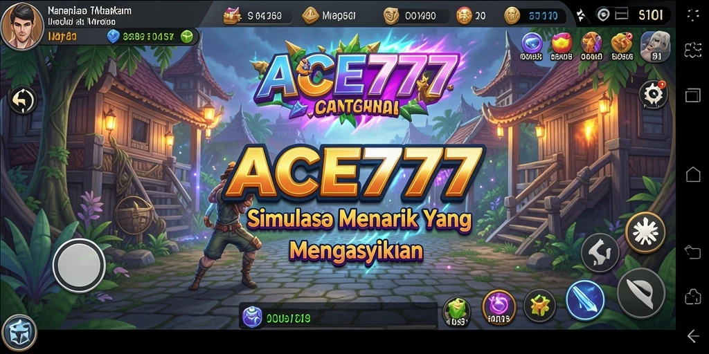 Screenshot gameplay ACE777 dengan grafis yang realistis dan interaksi menarik.