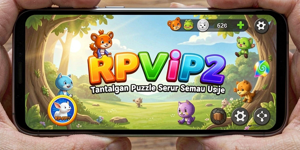 Tampilan gameplay seru dan penuh tantangan dari RPVIP2.
