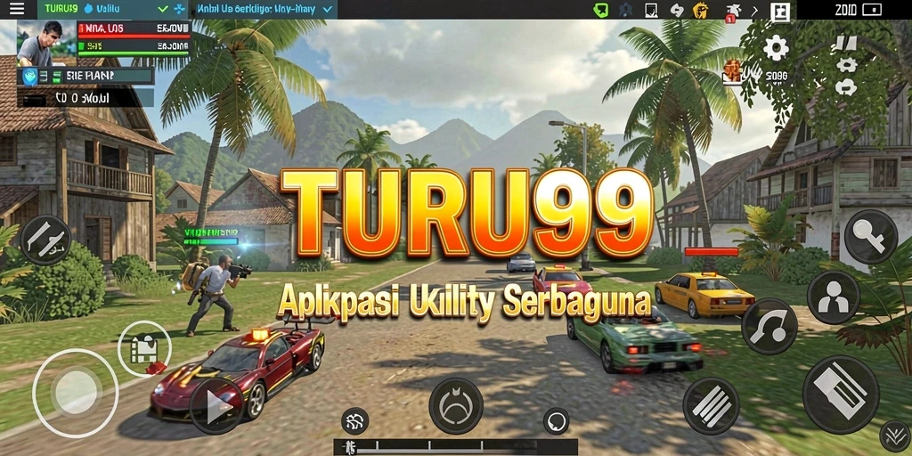Tampilan aplikasi TURU99 yang intuitif dan user-friendly dalam pengelolaan utility.