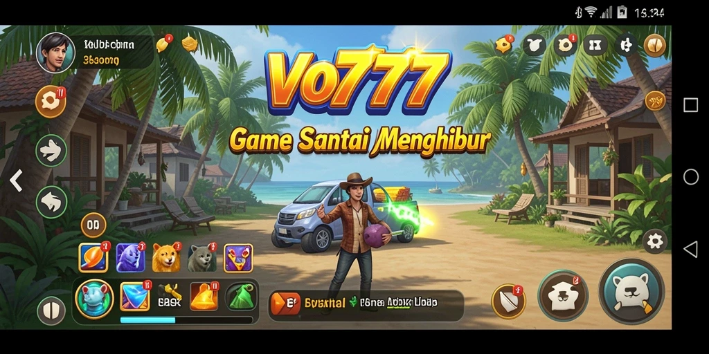 Tampilan gameplay menarik dari VO777 dengan level yang seru.