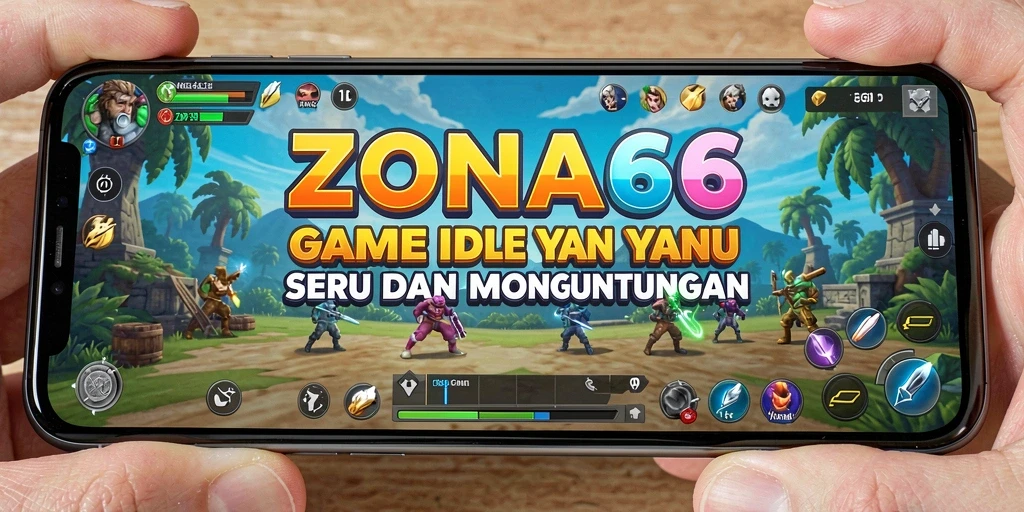 Tangkapan layar ZONA66 menampilkan proses pengelolaan bisnis yang menarik.
