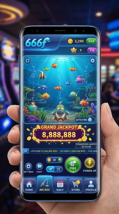 Screenshot aplikasi 666f menampilkan berbagai kategori pilihan aplikasi.